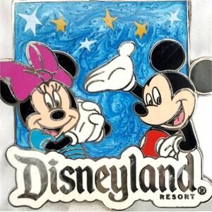 Disney Parks Disneyland Minnie & Mickey Travel Co Enamel Pin